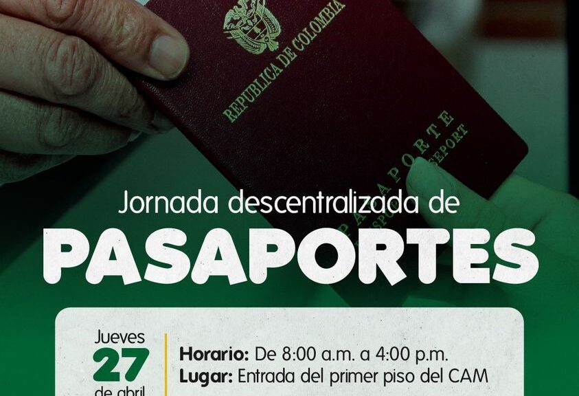 Jornada Descentralizada para la expedición de pasaportes beneficiará a